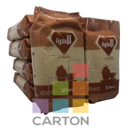 سكر الأسرة البني 10*1 كيلو